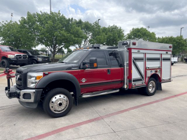 F550 brush truck